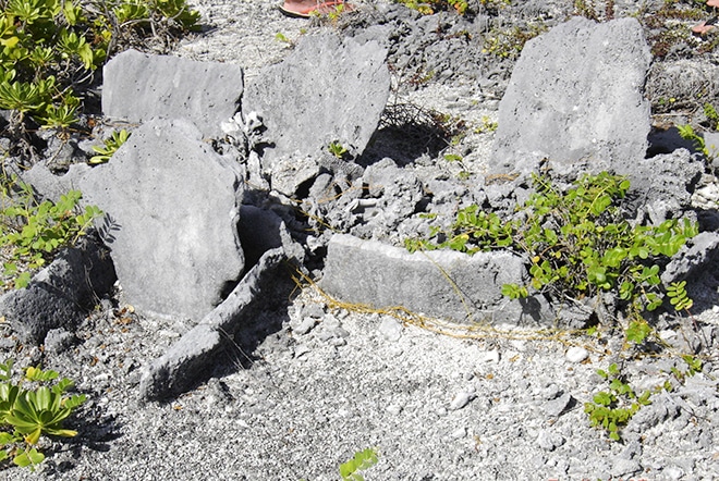 Marae du motu Topikite à Kauehi