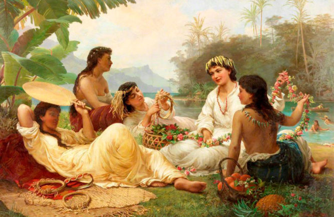 Nicholas-Chevalier-Sunny-Clime-Tahiti-1883