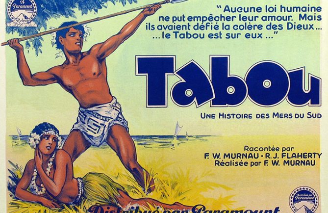 Affiche du film Tabou, une histoire des mers du Sud.