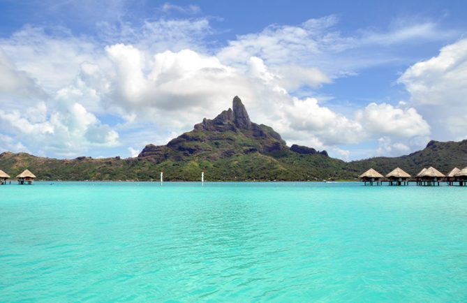 Mont Otemanu à Bora Bora. Photo Elsa