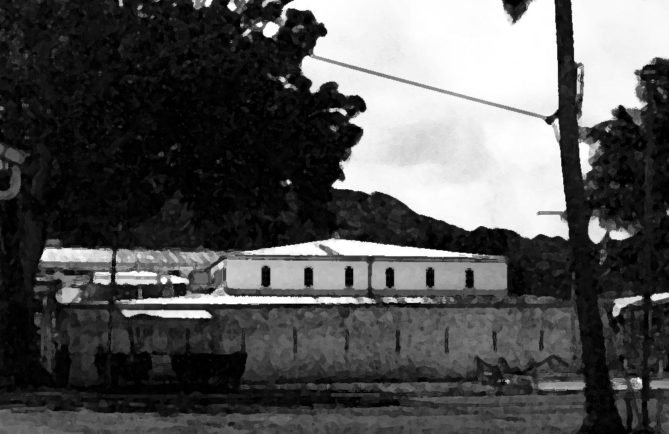 Fanfare déchainée au fort de Taravao, Tahiti