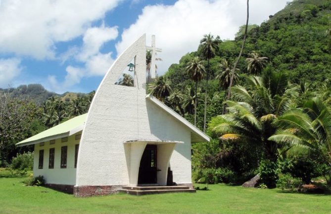 Eglise Saint-Joseph, Nahoe île de Hiva Oa