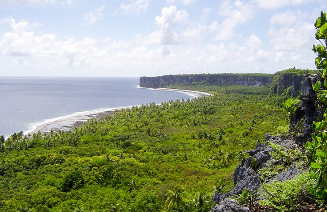 Belvédère de Moumu, Makatea.