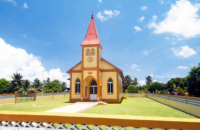 Temple protestant Ebene Ezera de Papenoo, Hitiaa o te Ra.