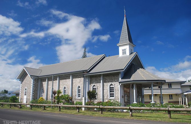 Eglise Saint-Jean-Baptiste de Mataiea © Tahiti Heritage