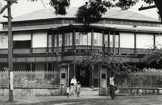 La Banque de l'Indochine de Papeete en 1940