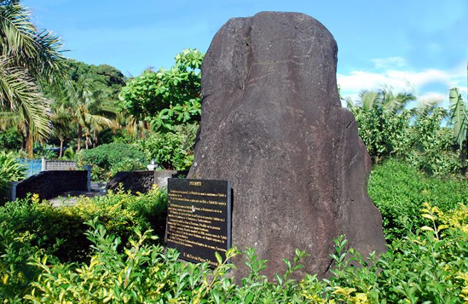 Pierre Pitohiti, premier sommet de Tahiti, Papenoo