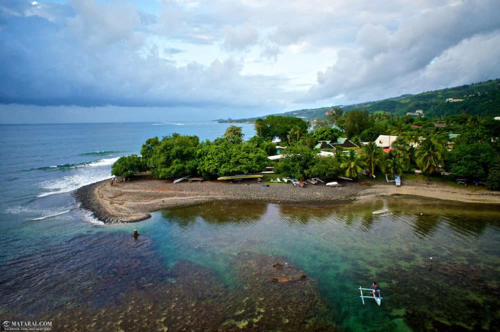 punaauia, Pointe des pêcheurs. Photo Matarai