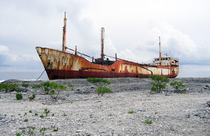 Epave du Tamari Tuamotu, Takaroa