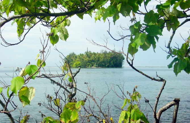 Motu Mapeti à Mataiea Tahiti. © Tahiti Heritage