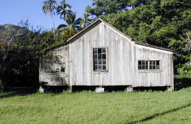 Maison d’Auguste et de Turia, à Rikitea Gambier. © Tahiti Heritage