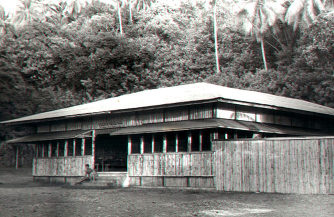 Ancien dancing Le Lafayette, vers 1960, Arue Tahiti