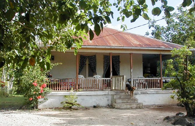 Maison Voirin à Avatoru, Rangiroa © Tahiti Heritage