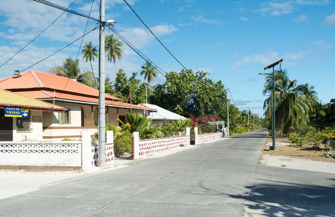 Le village Tuherahera à Tikehau