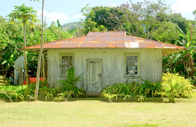 Vieille maison Martini de Taahuaia à Tubuai. © Tahiti Heritage