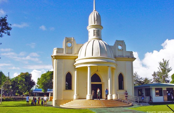 Temple de Mataiea, Teva I Uta, Tahiti. Photo Olivier Babin