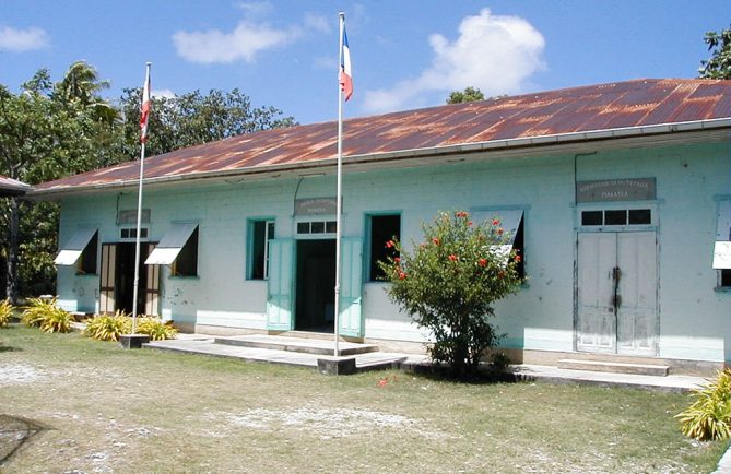 Ancienne mairie de Makatea © Tahiti Heritage