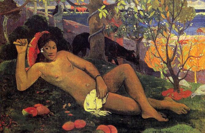 Paul Gauguin, Te arii vahine 1896. Musée de l'Ermitage