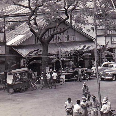 Le Quinn's dancing des années folles à Papeete en 1950