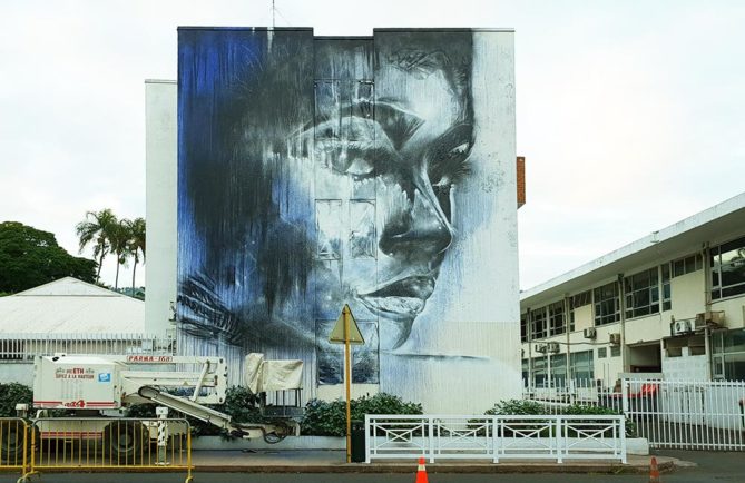 Street-art Papeete de Christina Angelina