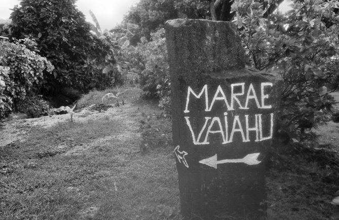 Marae Vaiahu Maupiti