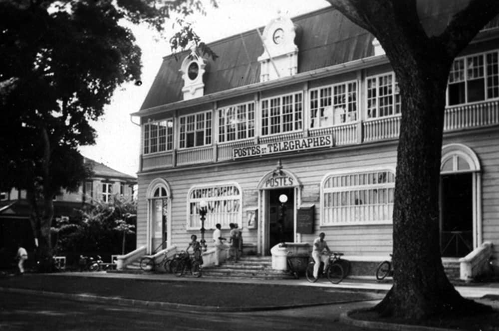 L'Hôtel des Postes de Papeete en 1939